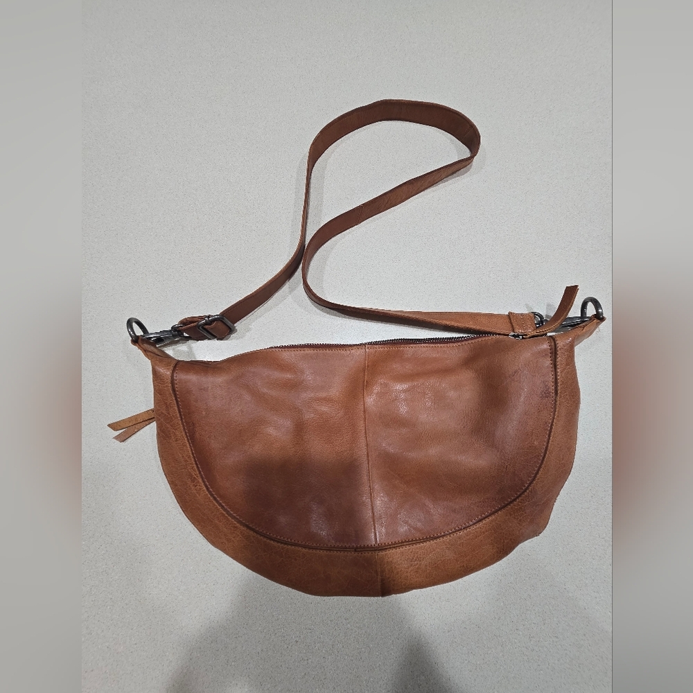 Latico Brown Crossbody Bag
